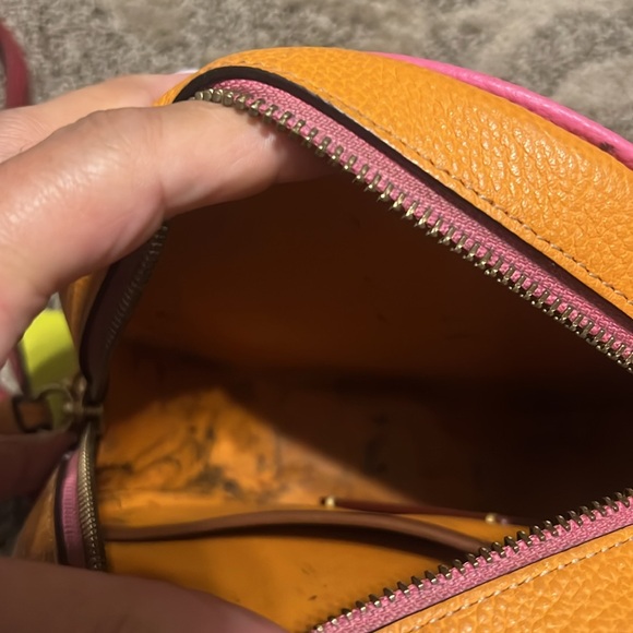 Coach Kia Circle Bag In Colorblock - Picture 5 of 5